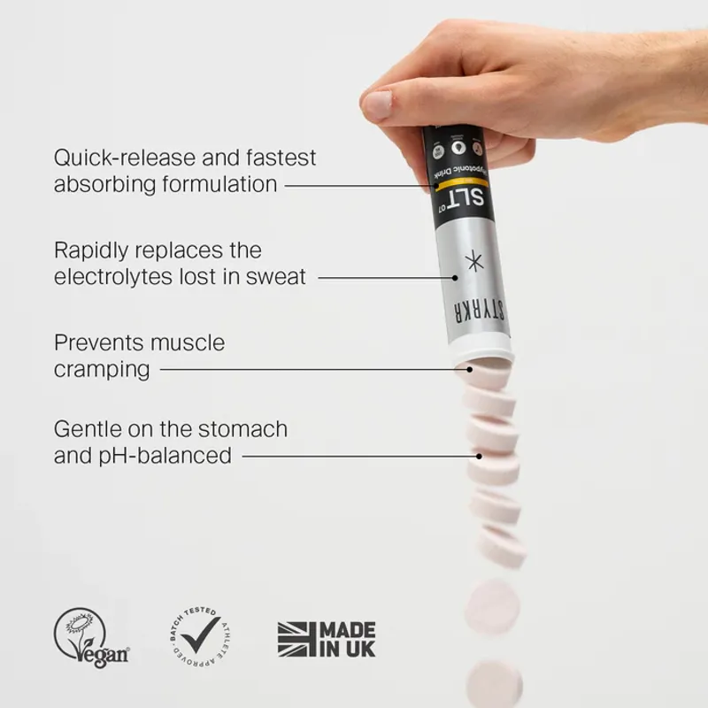 STYRKR SLT07 Citrus 1000Mg Sodium Hydration Tablets x12-2