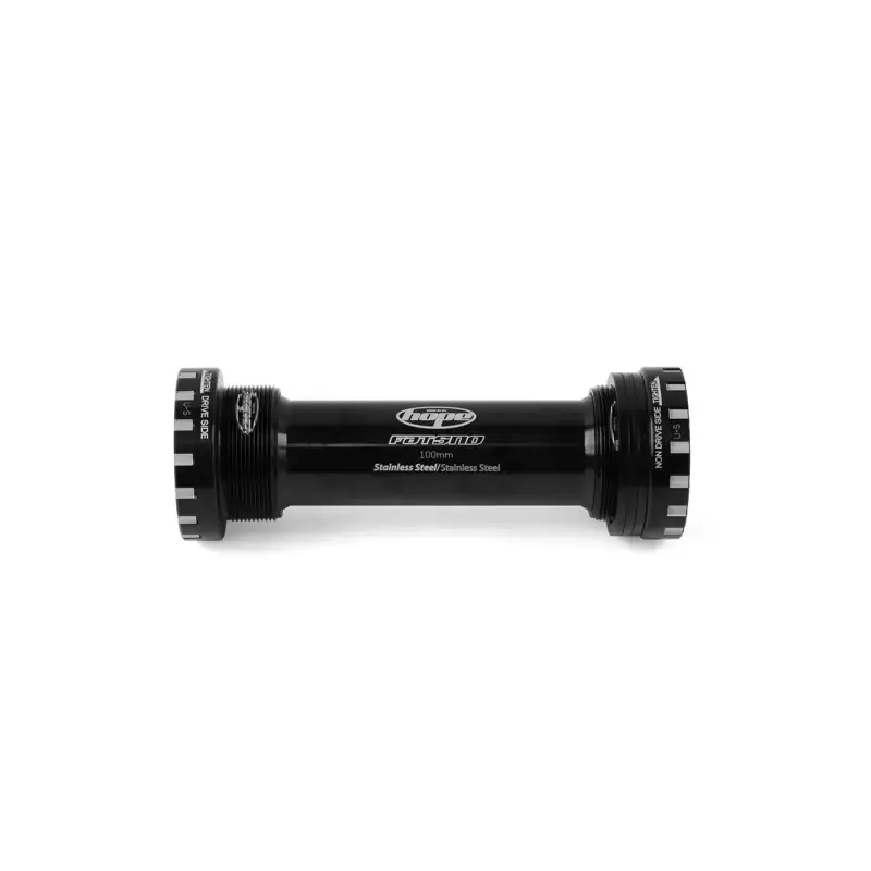 Balfes Bikes Hope 100mm FatBike Stainless Bottom Bracket in Black | Free postage over £30, £10 off first order, price match & 0% finance.