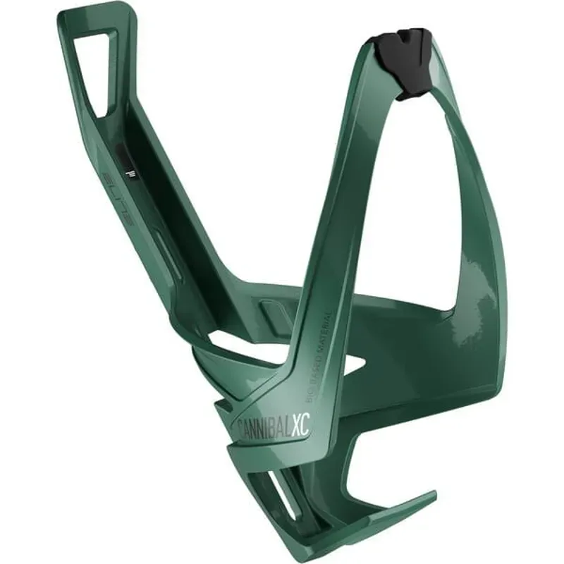Elite Bottle Cage Elite Cannibal XC Bio-Based In Green Black Graphic