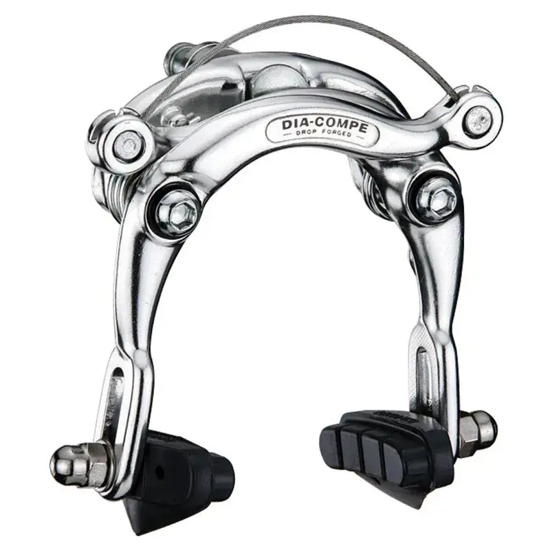Balfes Bikes Dia-Compe 750 Center Pull Brakes 60-78mm in Silver | Free postage over £30, £10 off first order, price match & 0% finance.
