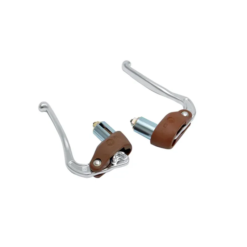 Dia-Compe DC-188 Reverse Pull Internal Levers Pair in Brown