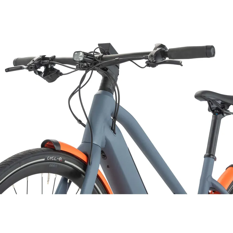 BMC 257 AMP AL ONE ST Alfine 8 Electric Hybrid Bike 2023 in Blue-4