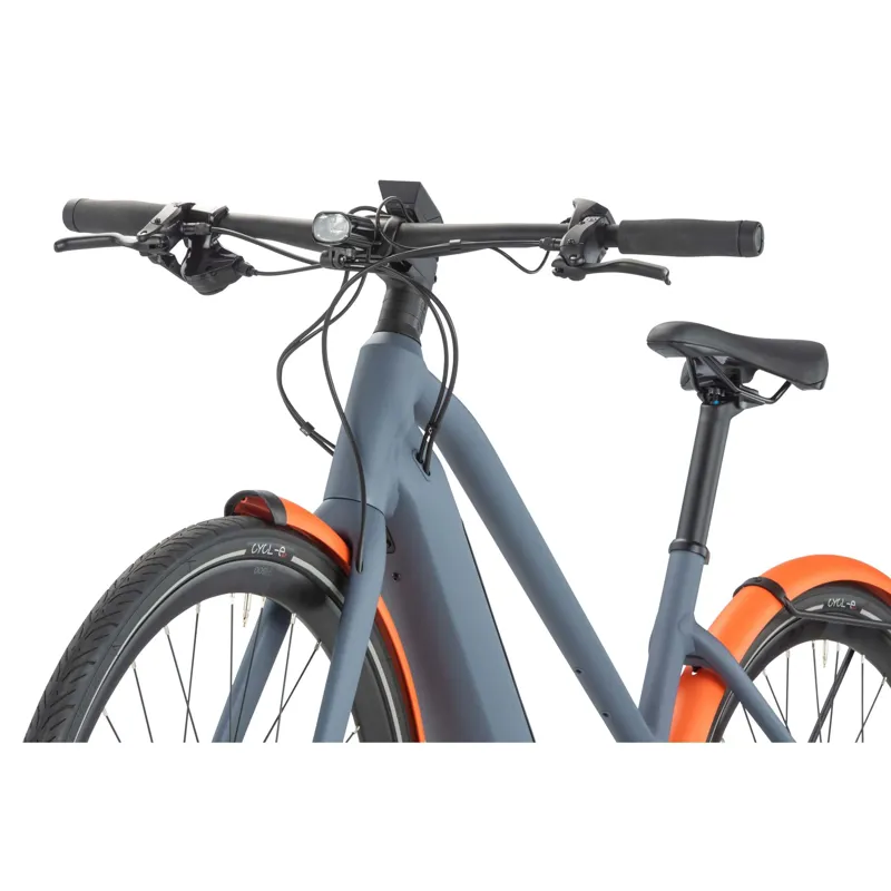 BMC 257 AMP AL ONE ST Alfine 8 Electric Hybrid Bike 2023 in Blue-5
