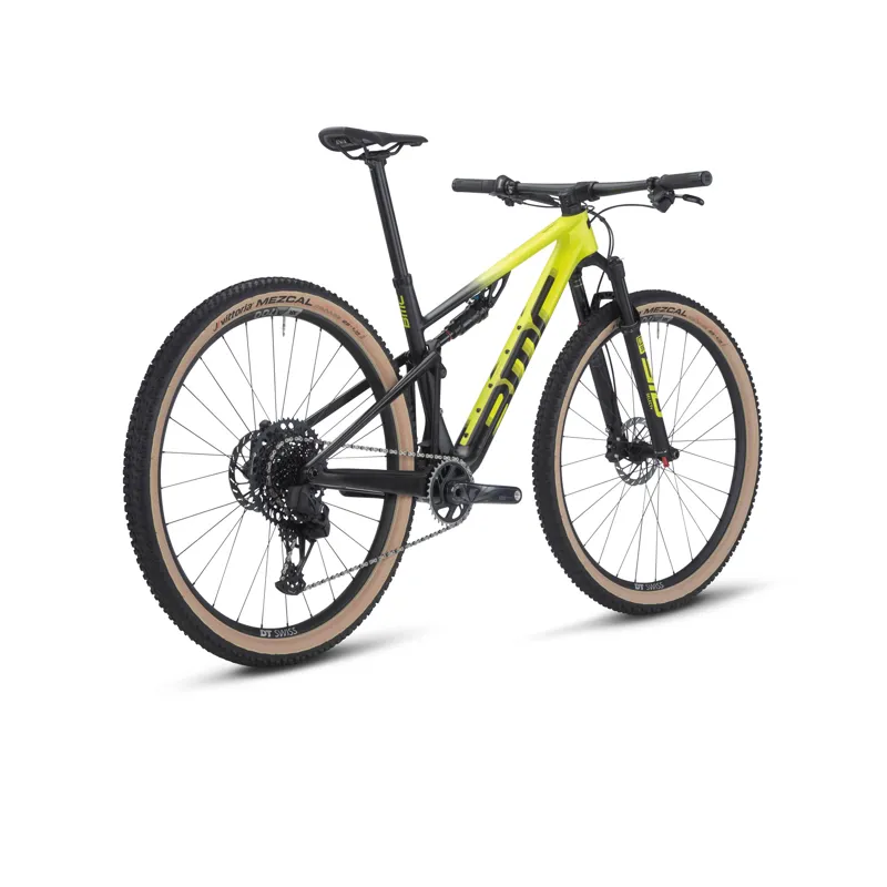 BMC Fourstroke 01 TWO GX Eagle AXS Full Suspension Mountain Bike 2023 in Yellow/Black/Carbon-1