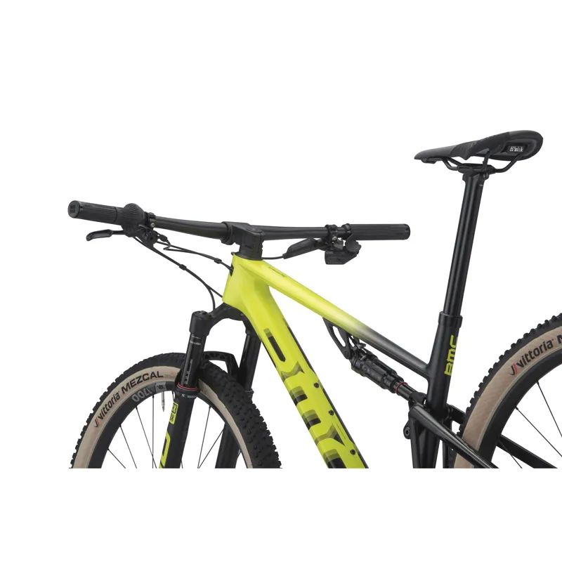 BMC Fourstroke 01 TWO GX Eagle AXS Full Suspension Mountain Bike 2023 in Yellow/Black/Carbon-5