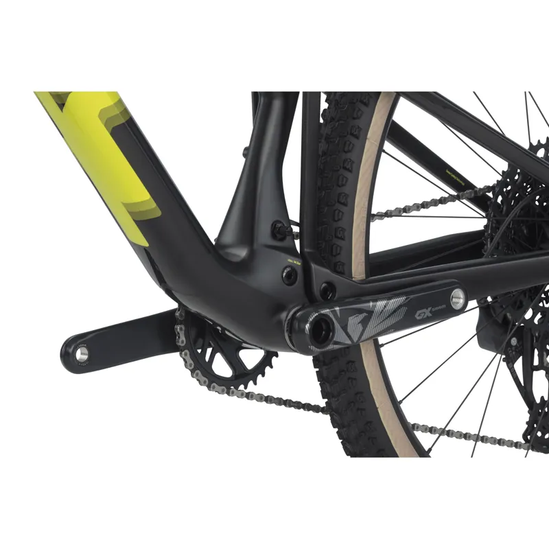 BMC Fourstroke 01 TWO GX Eagle AXS Full Suspension Mountain Bike 2023 in Yellow/Black/Carbon-8