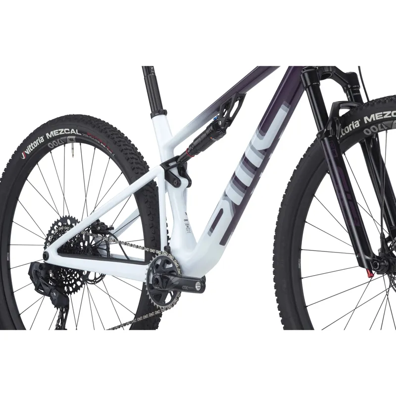 BMC Fourstroke ONE GX Eagle AXS Full Suspension Mountain Bike 2023 in Purple/White-4
