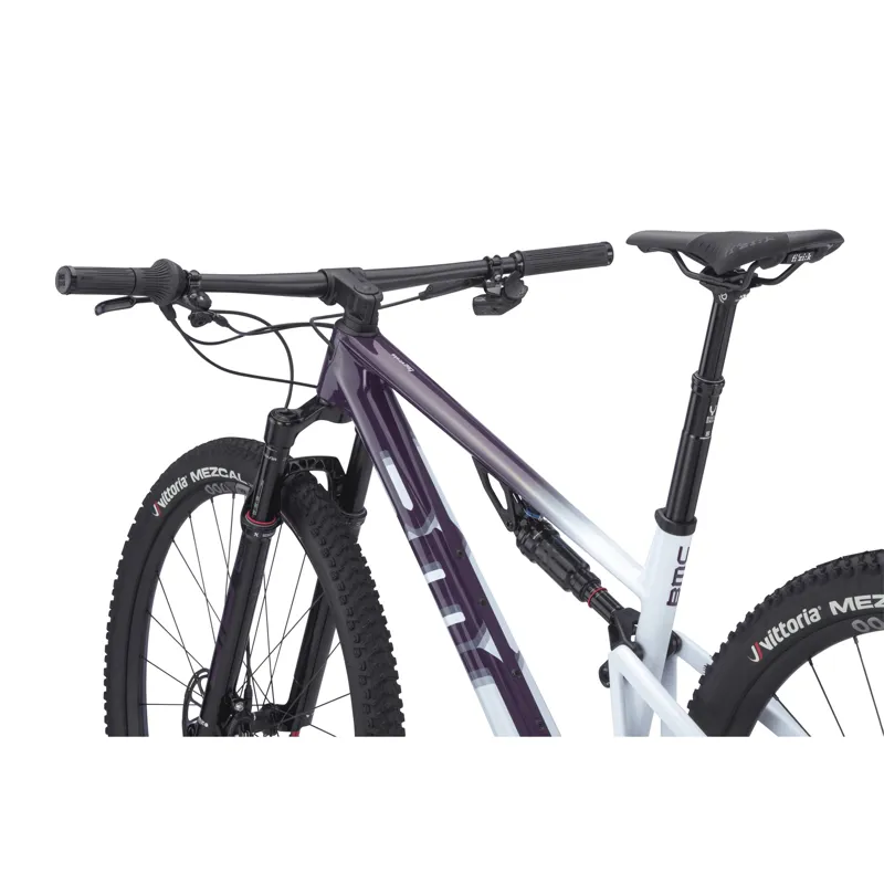 BMC Fourstroke ONE GX Eagle AXS Full Suspension Mountain Bike 2023 in Purple/White-6