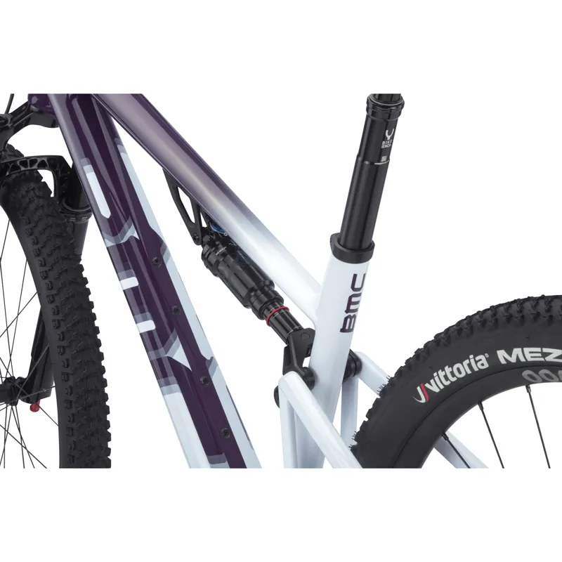 BMC Fourstroke ONE GX Eagle AXS Full Suspension Mountain Bike 2023 in Purple/White-7