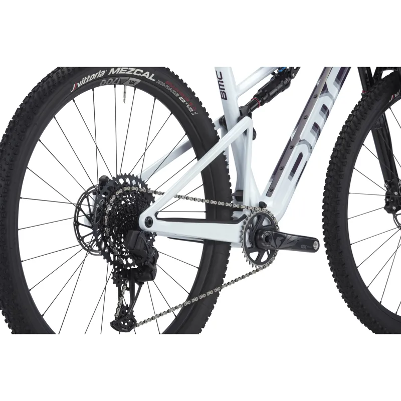 BMC Fourstroke ONE GX Eagle AXS Full Suspension Mountain Bike 2023 in Purple/White-8