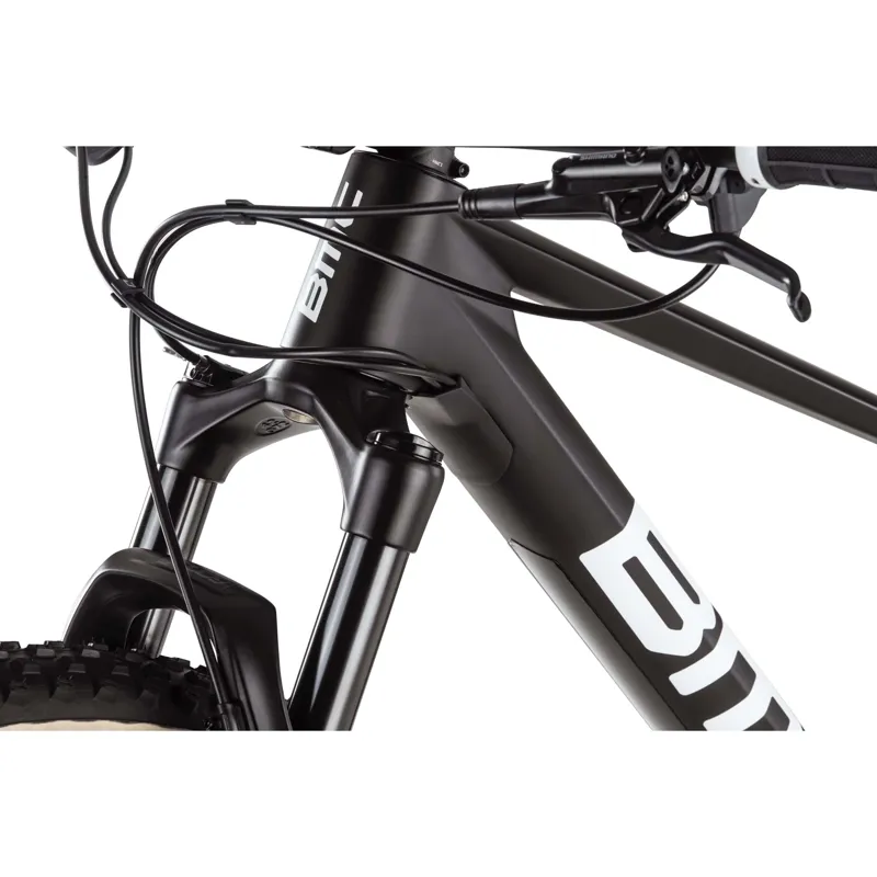 BMC Twostroke 01 FIVE Deore Hardtail Mountain Bike 2023 in Carbon/White/Grey-5