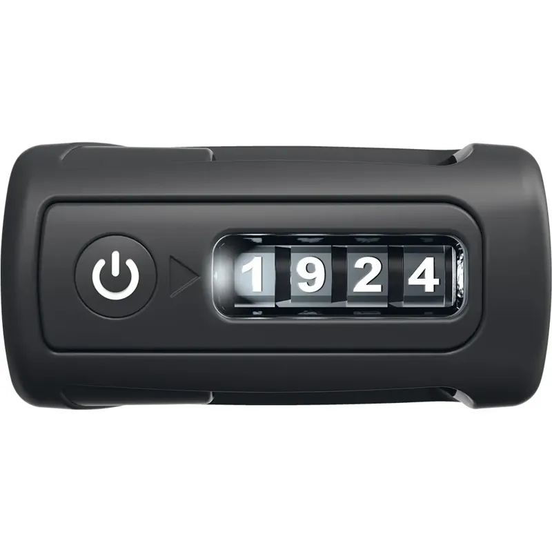 Abus Bordo 6000C LED 90cm Folding Lock in Black-2