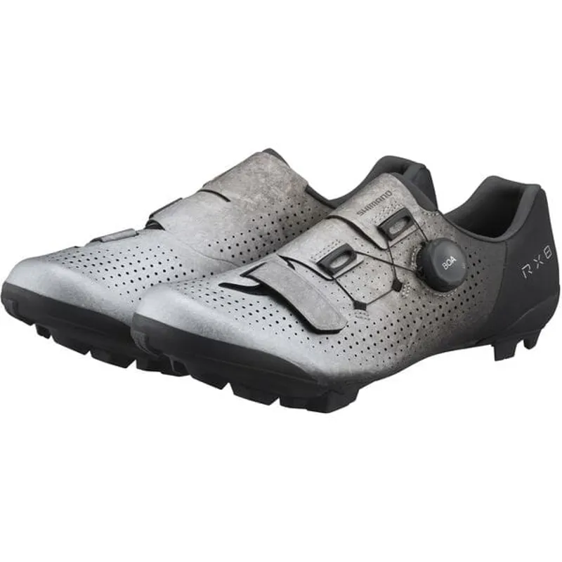 Shimano RX801 Shoes in Silver-4
