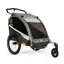 Burley Dlite X Bike Trailer/Stroller Double in Sage Green