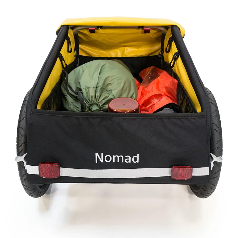 Burley Nomad Cargo Bike Trailer in Yellow-1