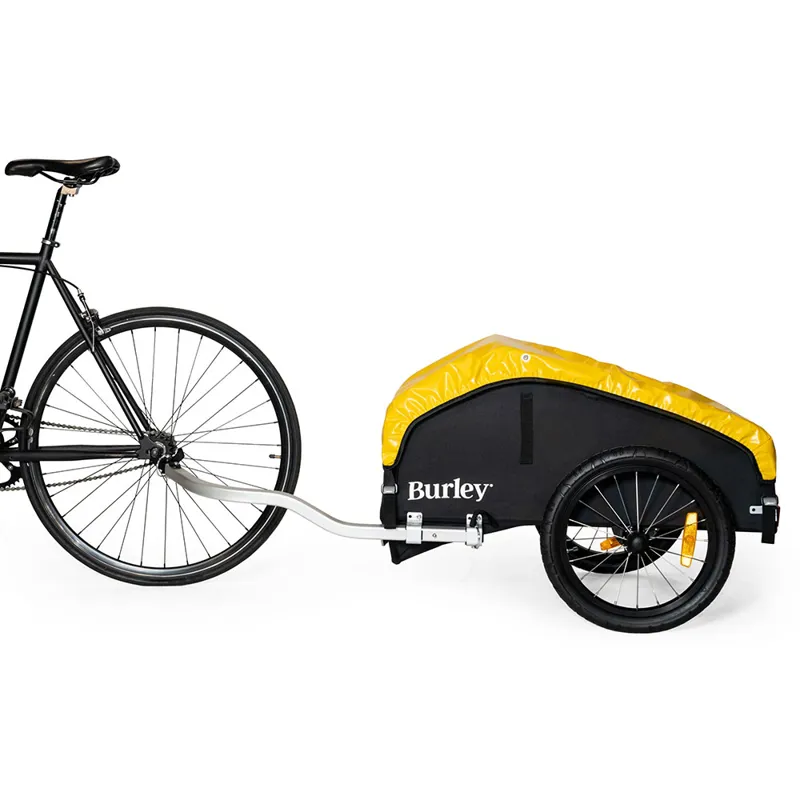 Burley Nomad Cargo Bike Trailer in Yellow-3