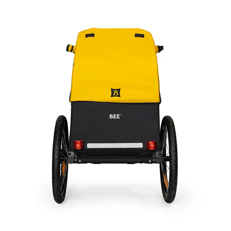 Burley Bee Trailer Single in Yellow-1