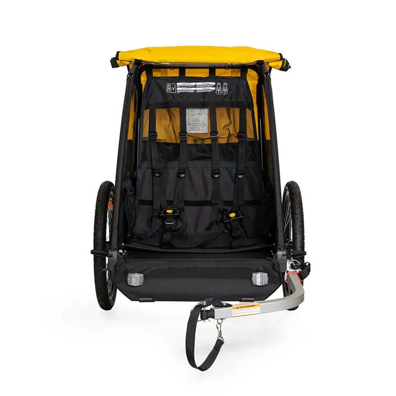 Burley Bee Trailer Double in Yellow-2