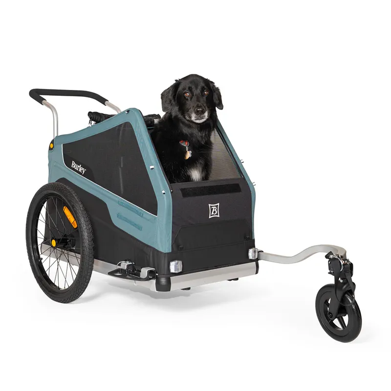 Burley Bark Ranger XL Pet Trailer in Blue-3