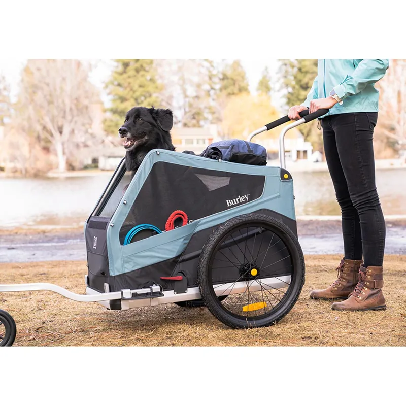 Burley Bark Ranger XL Pet Trailer in Blue-4