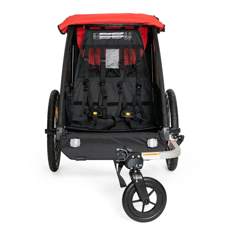 Burley Honey Bee Bike Trailer/Stroller in Red-2