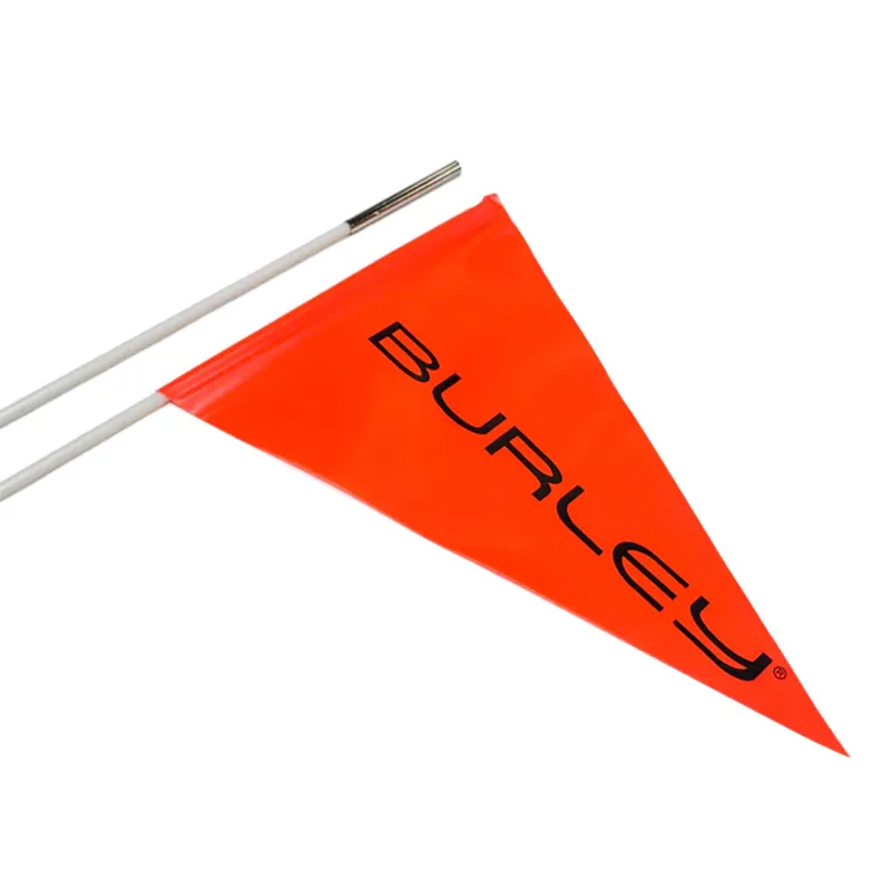 Burley Trailer Flag Kit in Orange-1
