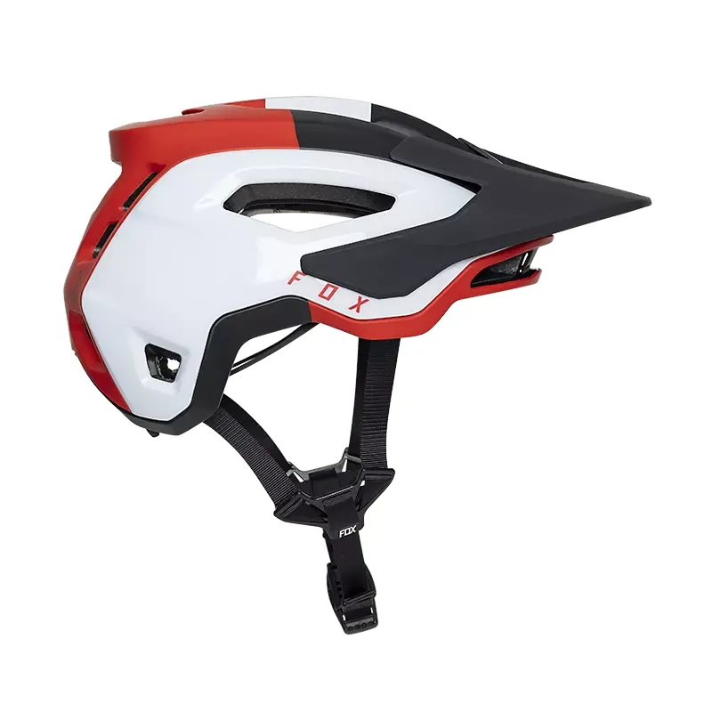 Fox Racing Speedframe Pro Klif Helmet in Fluorescent Red-1