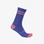 Castelli Originale 18 Sock in Ultraviolet/Rosa Giro