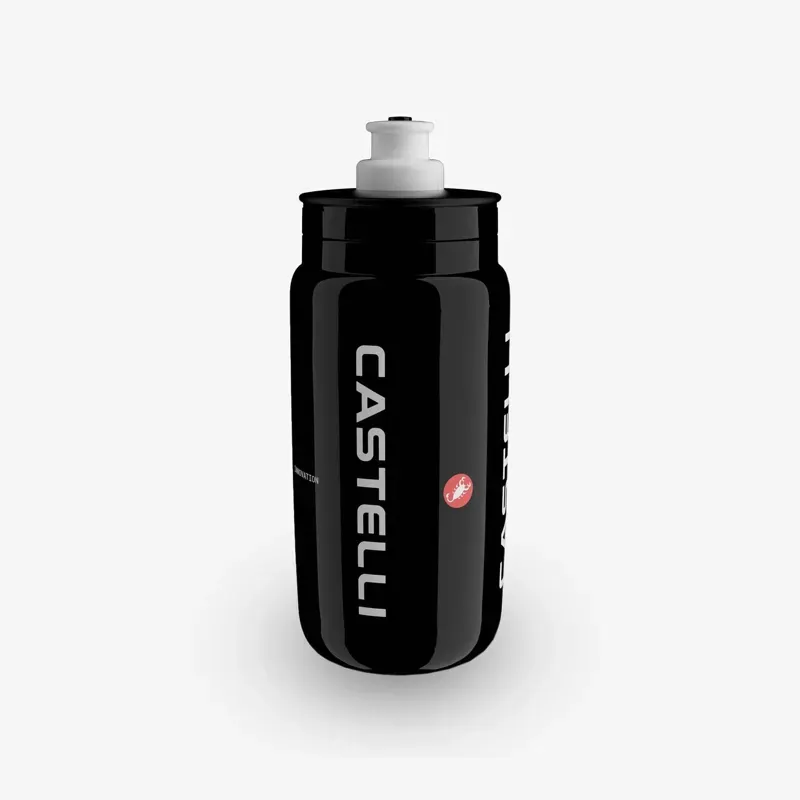 Castelli Logo Water Bottle in Black