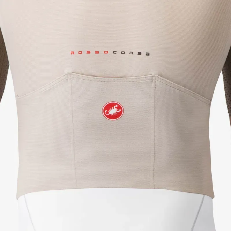 Castelli Sanremo S Speed Suit in Clay/White-5