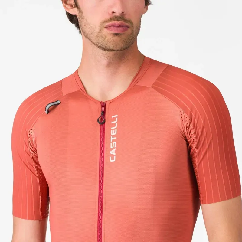 Castelli Unlimited Pro 2 Jersey in Paprika-2