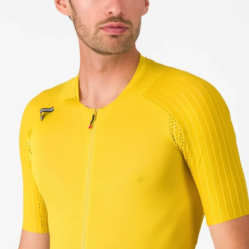 Castelli Unlimited Speedsuit in Mango Mojito/Black/Ivory-3