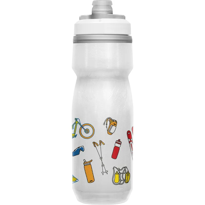 Camelbak Podium Chill 600ml Water Bottle in Wild Pride-2