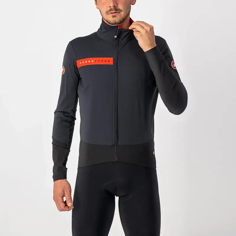 Castelli Beta RoS Mens Jacket in Black