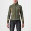 Castelli Dinamica 2 Womens Jacket in Military Green/Melon