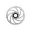 Swissstop Catalyst One Centrelock Disc Rotor 203mm in Silver