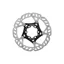 Swissstop Catalyst Pro 6 Bolt Disc Rotor 140mm in Silver