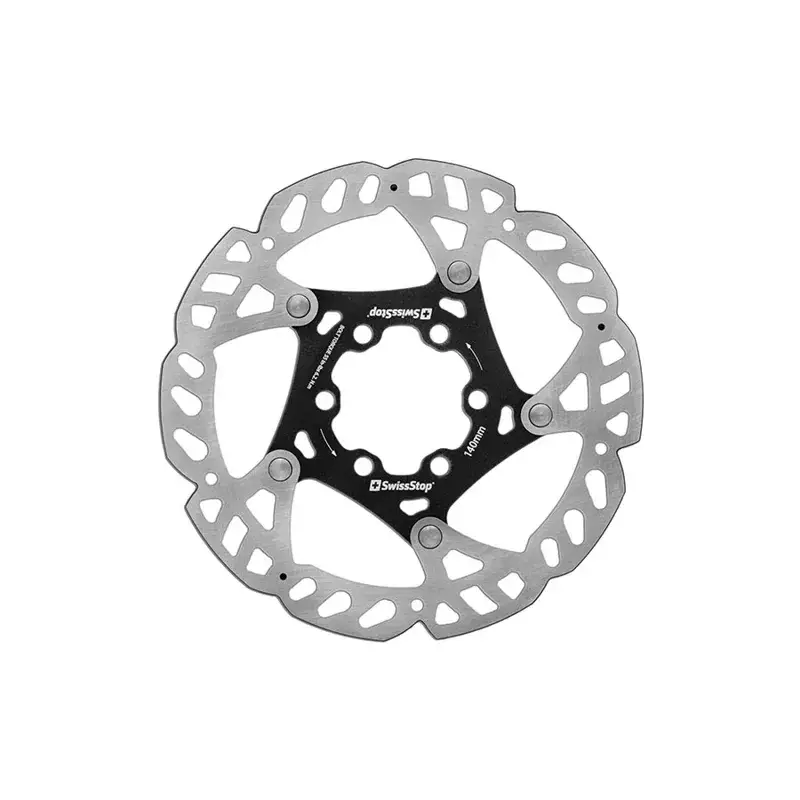 Balfes Bikes Swissstop Catalyst Pro 6 Bolt Disc Rotor 140mm in Silver | Free postage over £30, £10 off first order, price match & 0% finance.