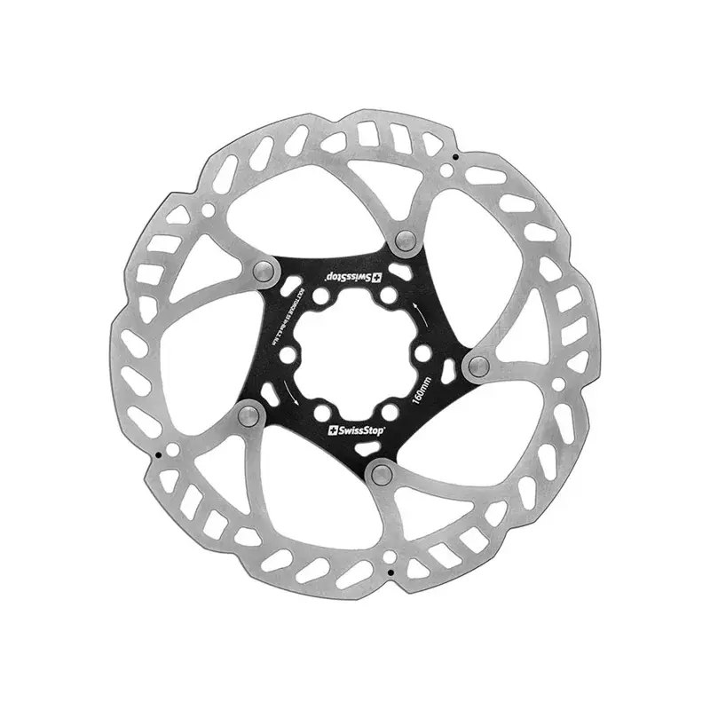 Balfes Bikes Swissstop Catalyst Pro 6 Bolt Disc Rotor 160mm in Silver | Free postage over £30, £10 off first order, price match & 0% finance.