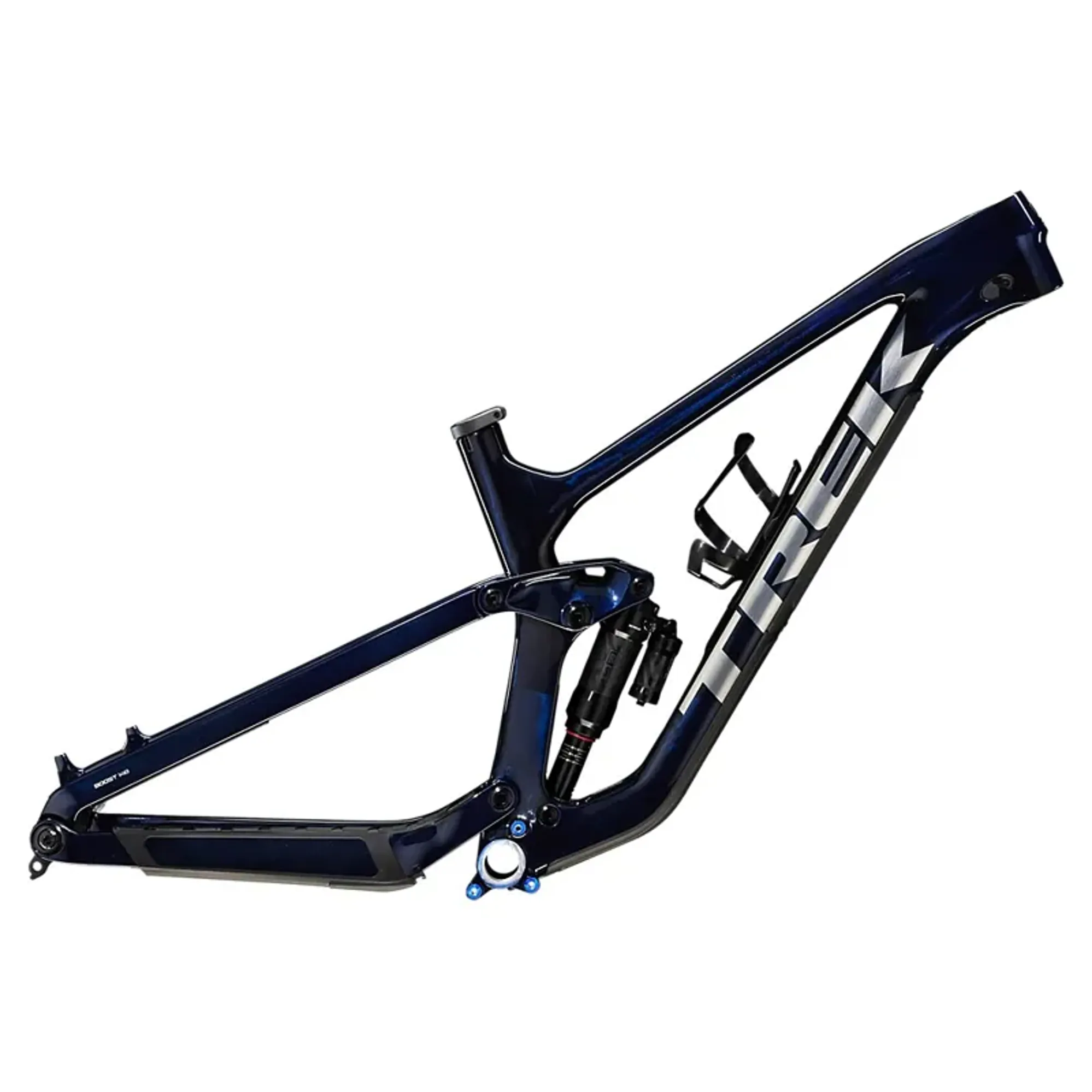 Trek Blue Frame Trek Slash C Frameset 2025 in Carbon Blue Smoke Trek Black