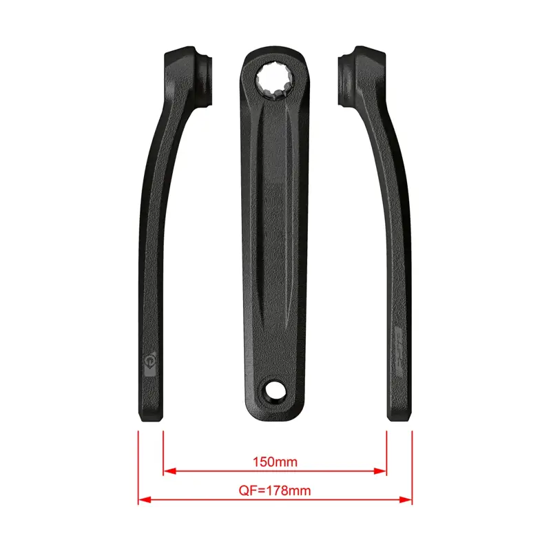 Balfes Bikes Fsa FSA CK-320 ISIS Ebike Chainset 160mm in Black | Free postage over £30, £10 off first order, price match & 0% finance.