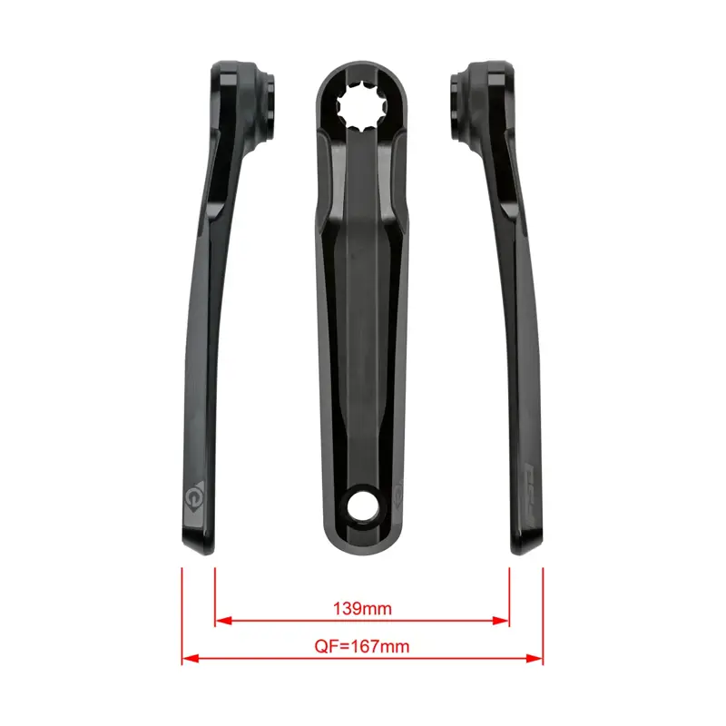 Balfes Bikes Fsa FSA Bosch G4 Ebike Chainset CK-762NC/ IS Black 170mm | Free postage over £30, £10 off first order, price match & 0% finance.