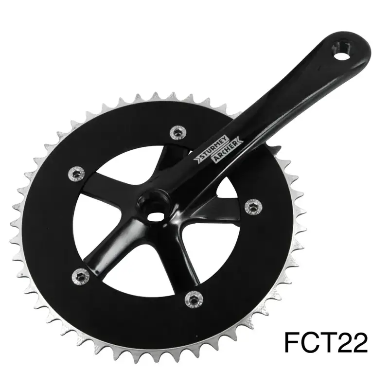 Balfes Bikes Sturmey Archer FCT22 170mm Series Cranks in Black | Free postage over £30, £10 off first order, price match & 0% finance.