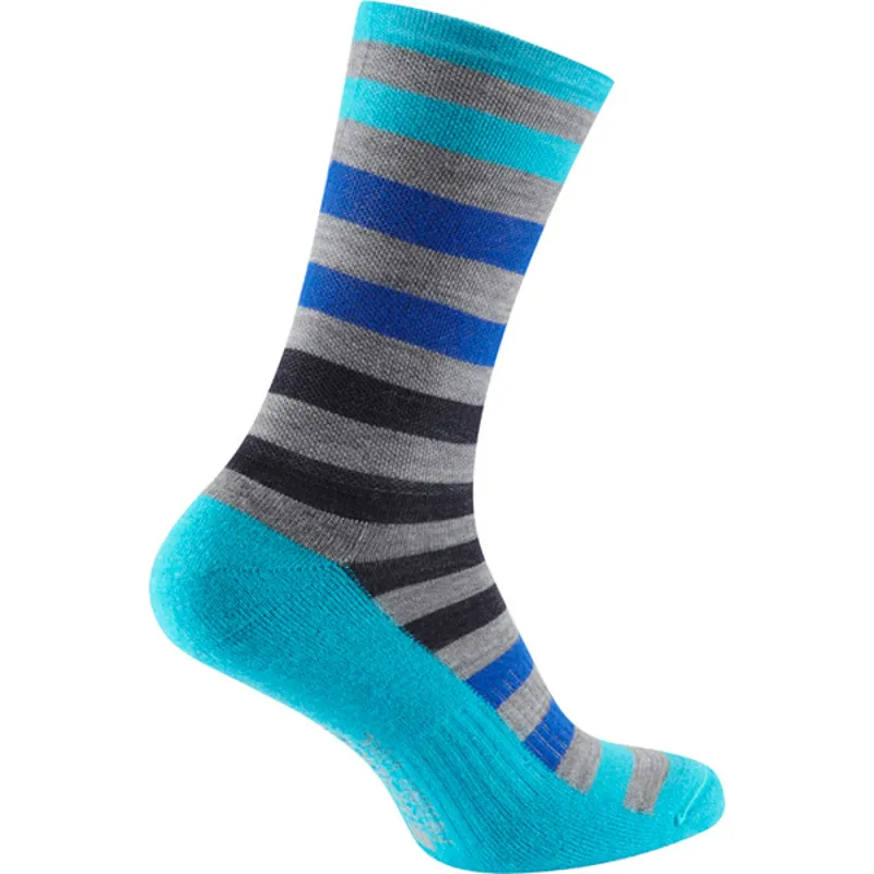 Madison Isoler Merino 3-Season Sock in Blue Fade-1