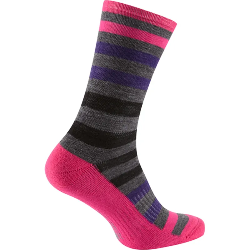 Madison Isoler Merino 3-Season Sock in Pink Pop-1
