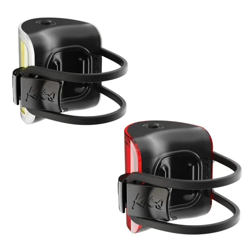 Knog Cobber Mini Twinpac Light 80 Lumens up Front and 40 Lumens Rear-1