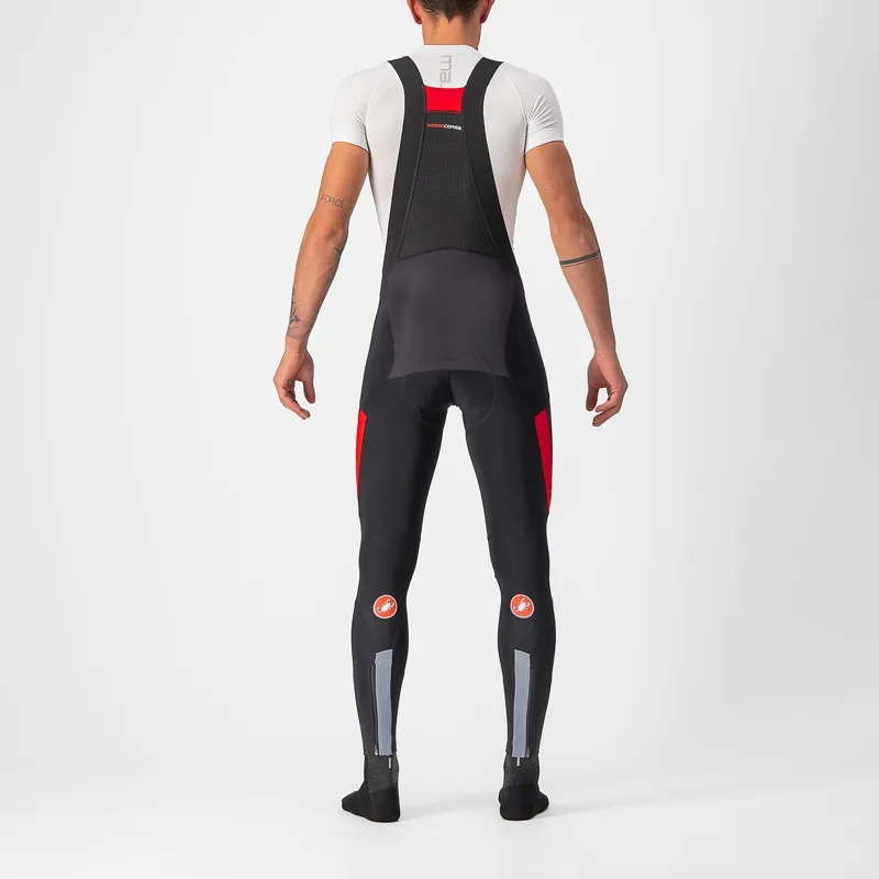 Castelli Sorpasso RoS Mens Bibtights in Black-1