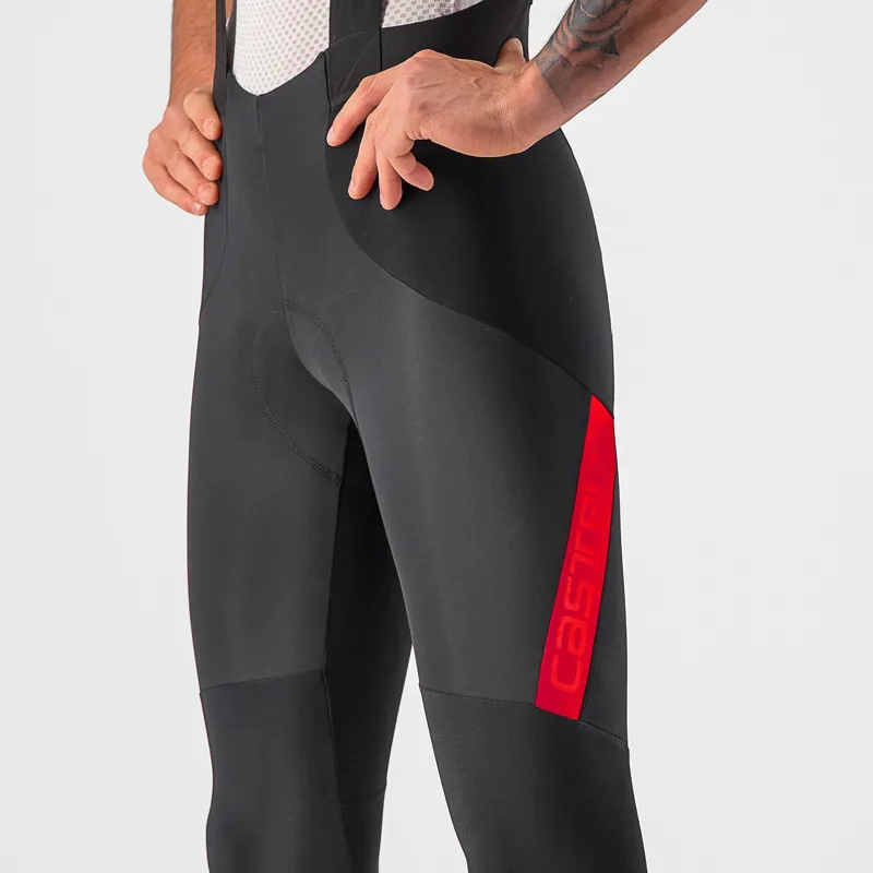 Castelli Sorpasso RoS Mens Bibtights in Black-3