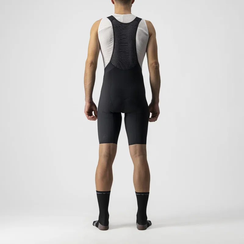 Castelli Premio Black Bibshorts in Black/White-1
