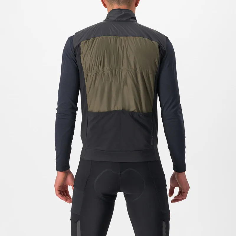 Castelli Unlimited Puffy Vest in Black/Tarmac-1